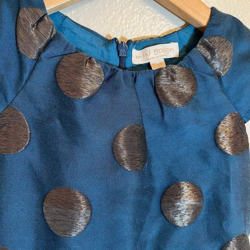 Mini Boden Polka Dot Fancy Dress